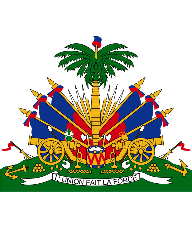 Consulat Général de la République d'Haïti à Montréal - LE DRAPEAU HAÏTIEN  C'est à l'Arcahaie, une ville située dans le département Ouest d'Haïti, le  18 mai 1803, lors d'un congrès réunissant l'ensemble